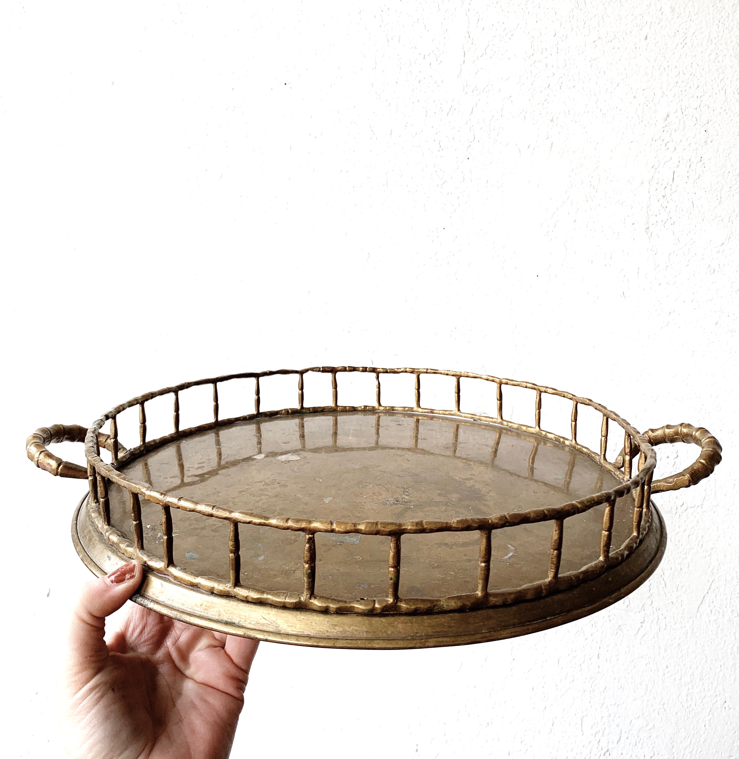 Vintage Brass Tray – Maven Collective