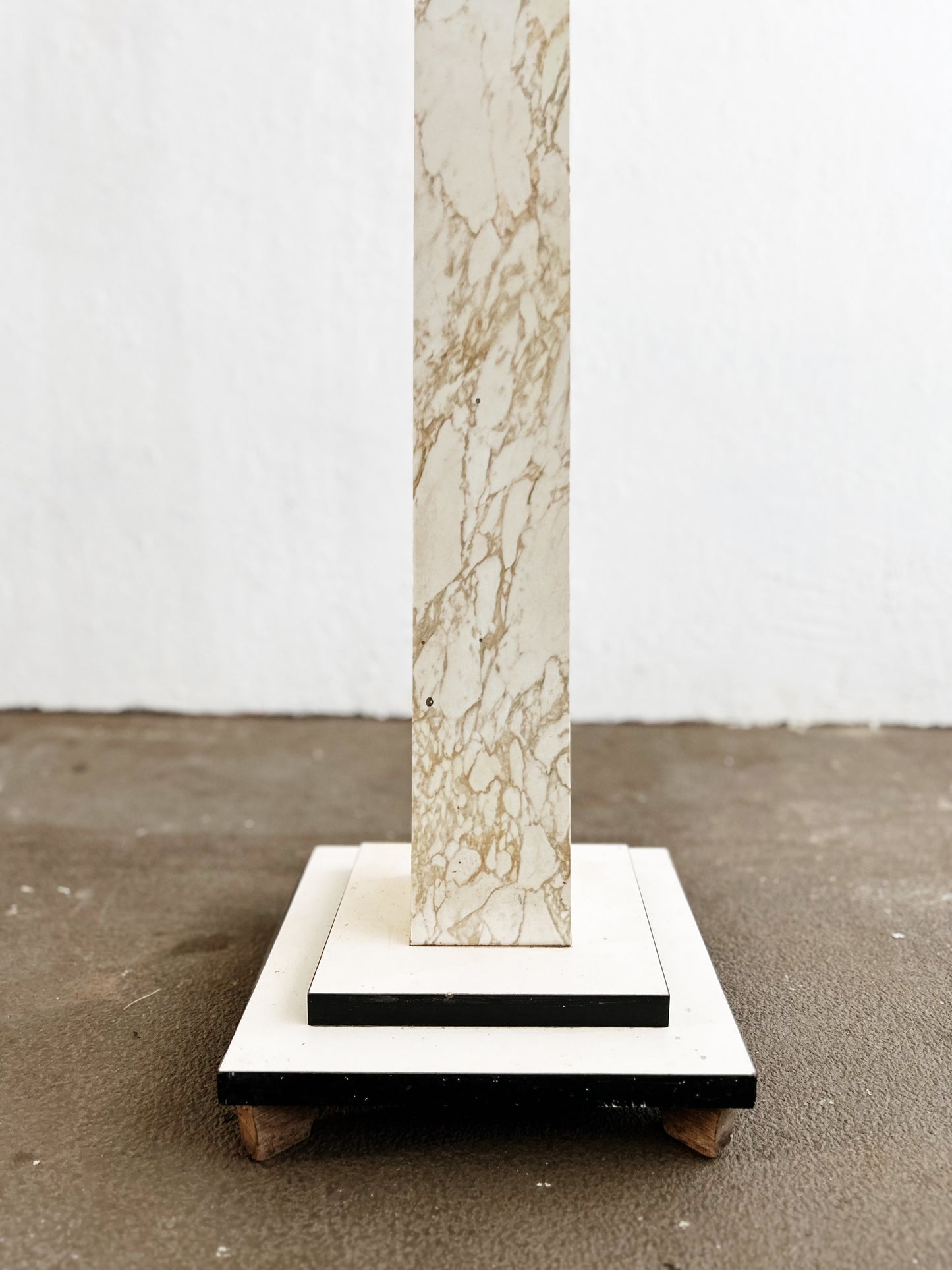 Extra Tall Faux Marble Stand