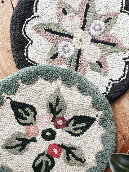 Vintage Hooked Cotton Mats