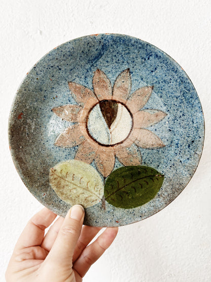 Vintage Ceramic Art Plate Mexico