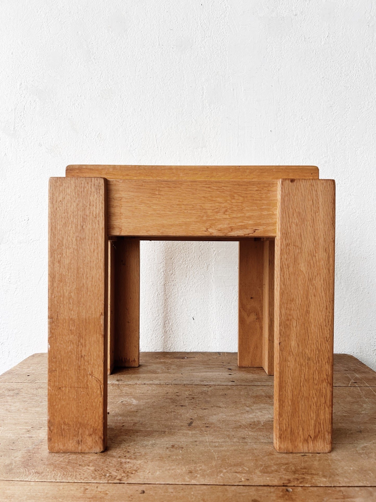 Vintage Wood Side Table