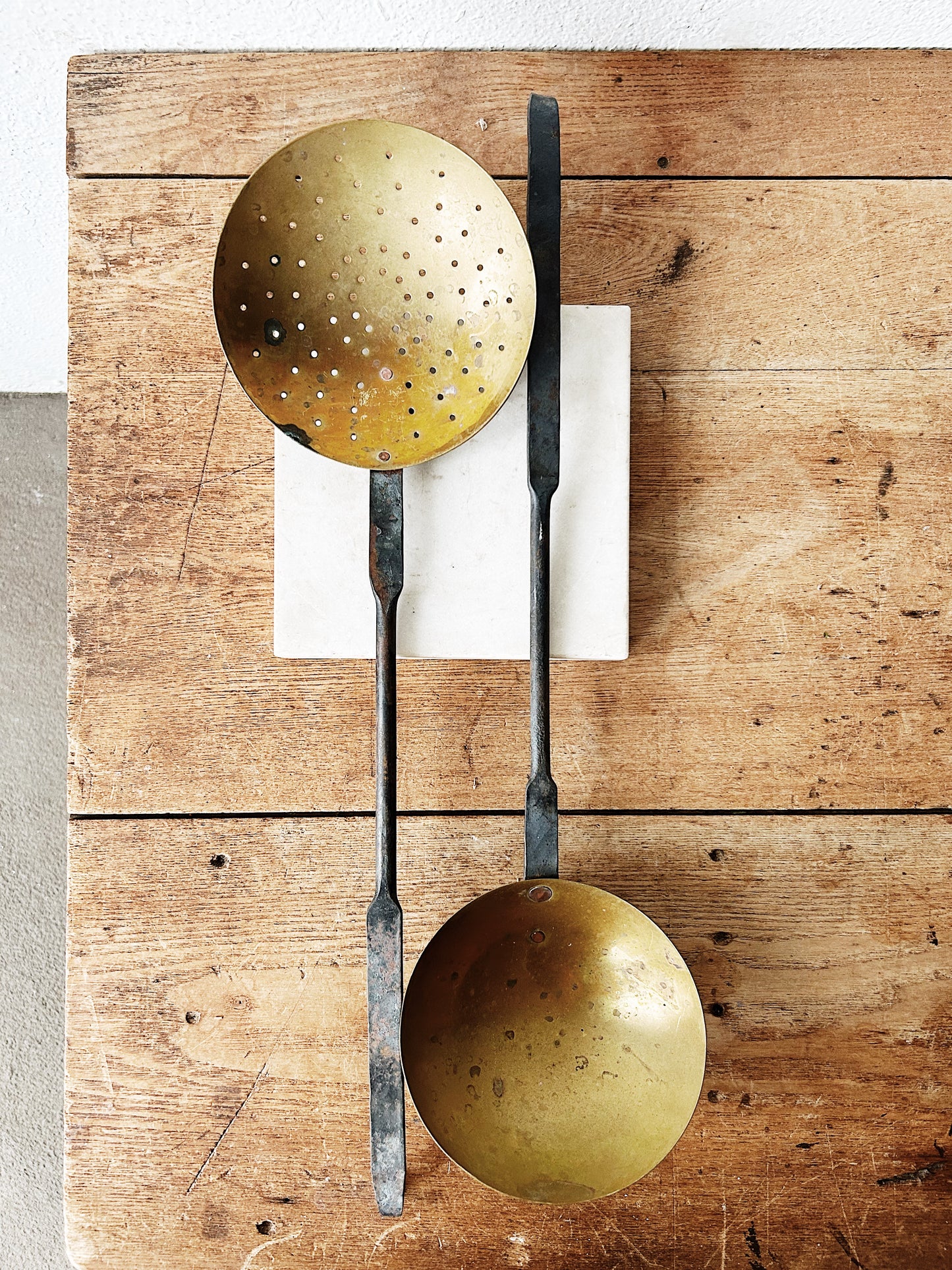 Oversized Vintage Brass Utensil