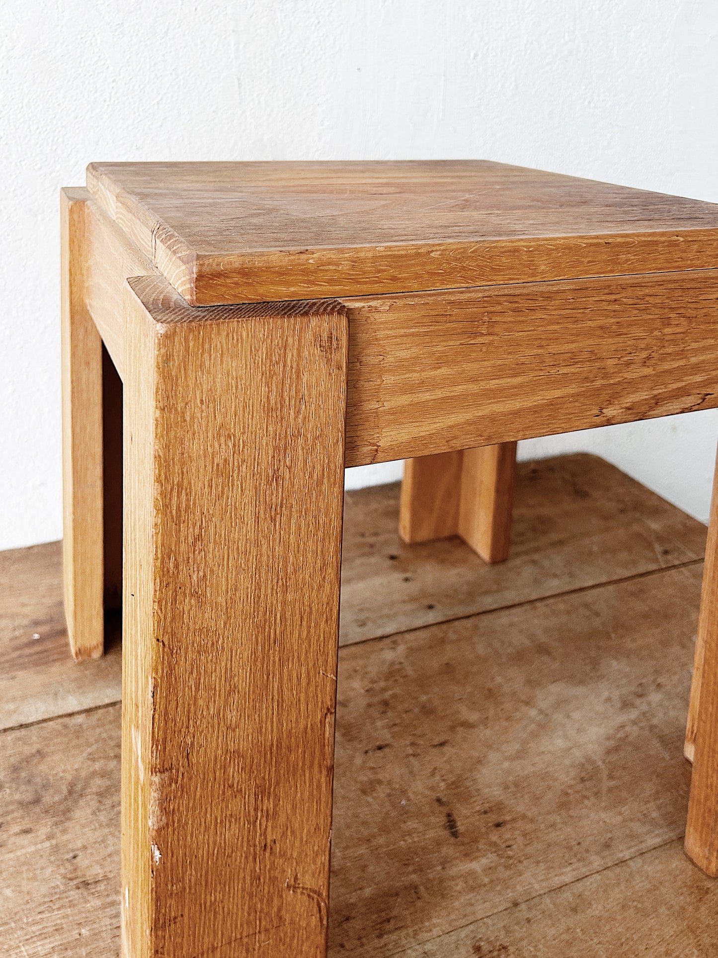 Vintage Wood Side Table