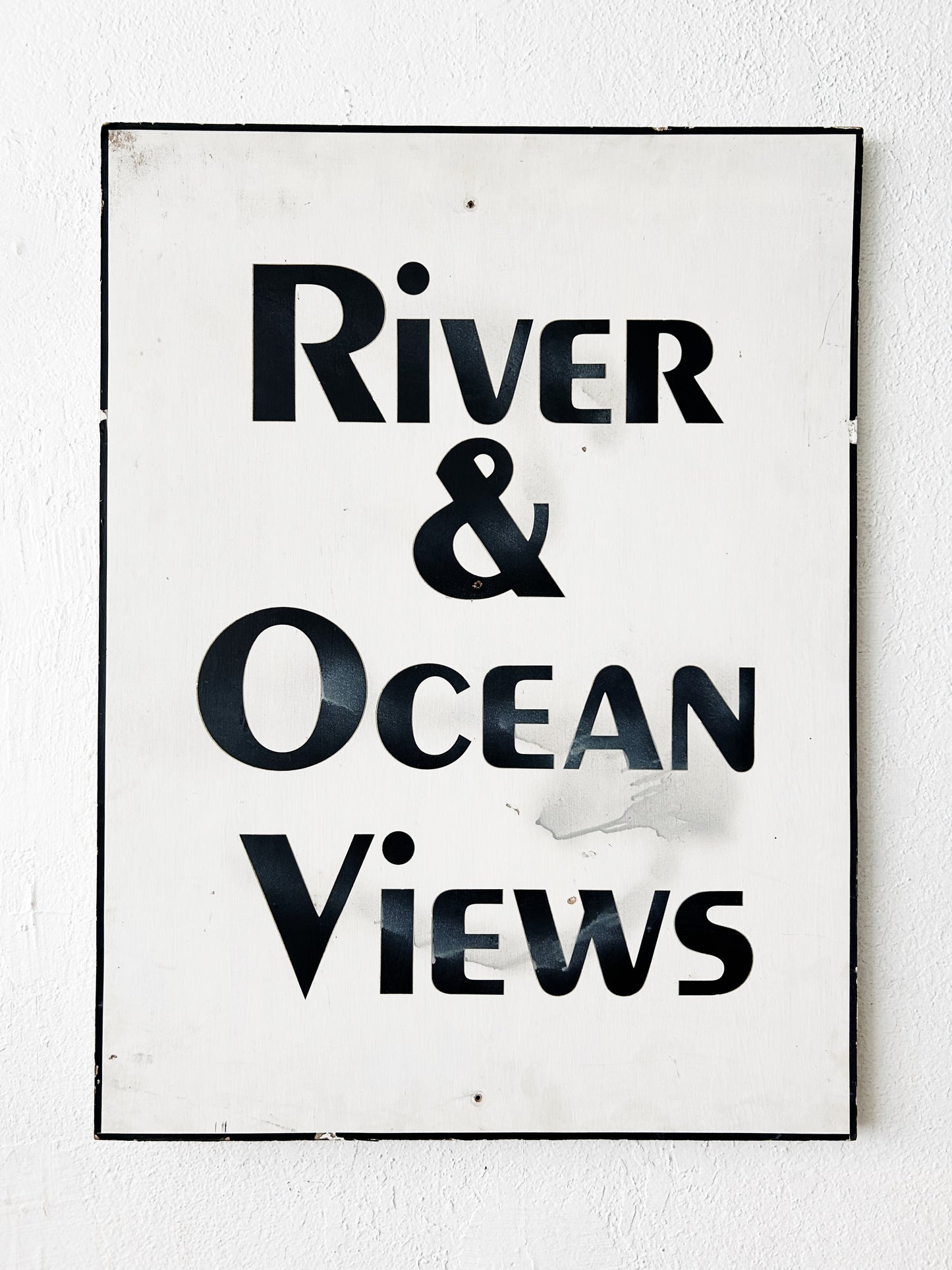 Large Vintage Sign