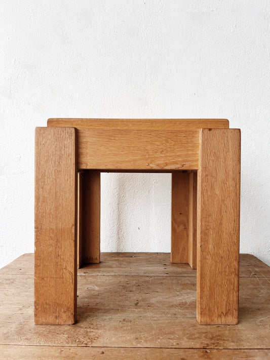 Vintage Wood Side Table