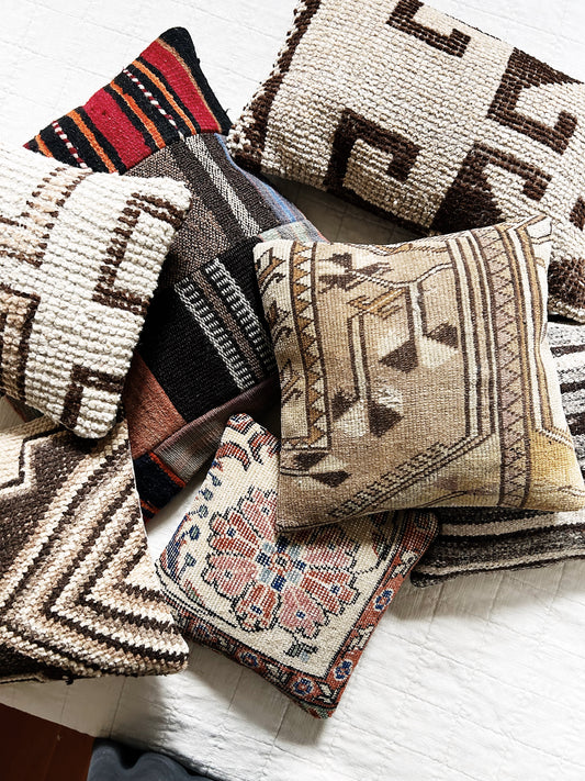 Vintage Wool Kilim Pillows