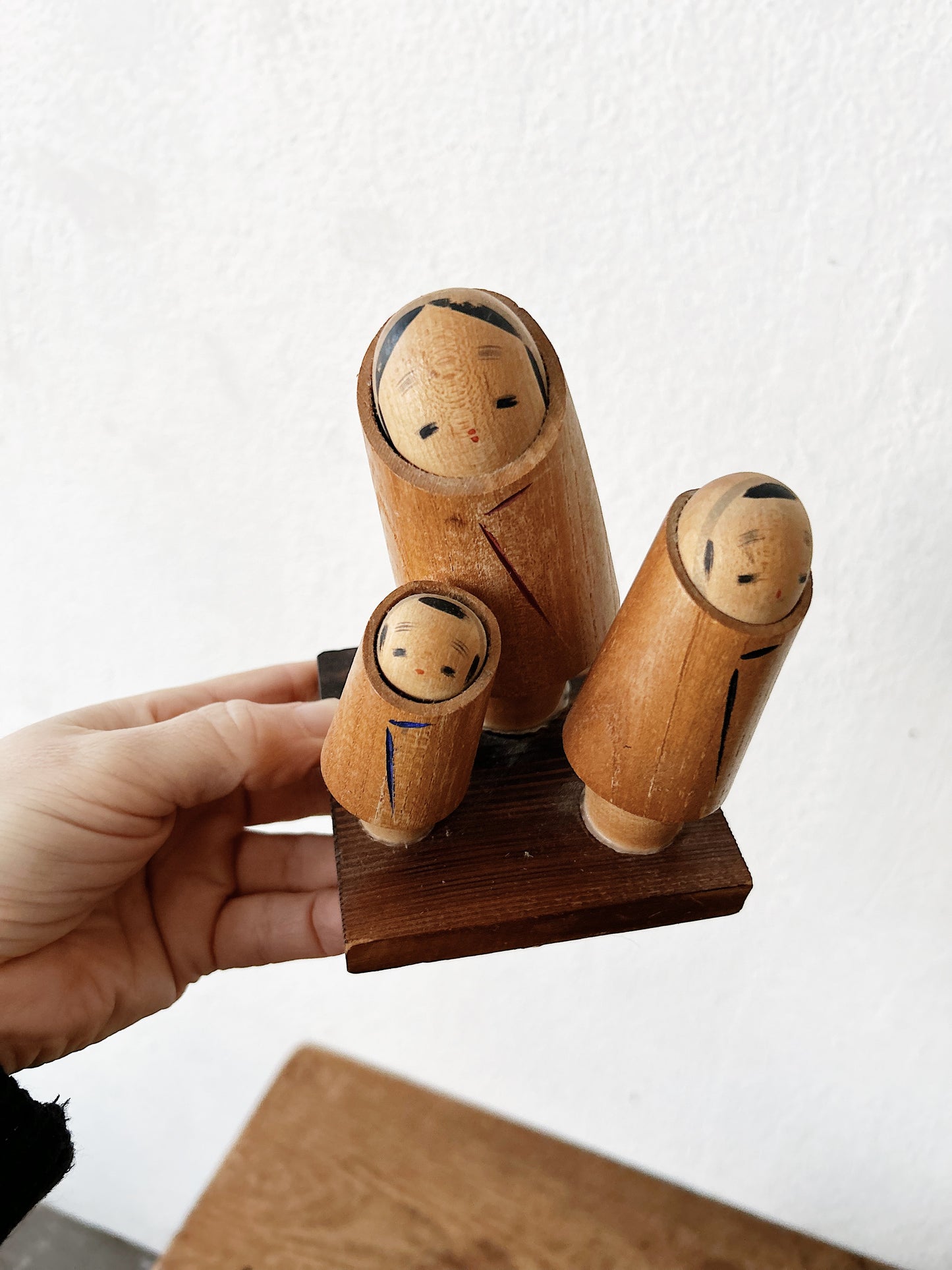 Vintage Kokeshi Family