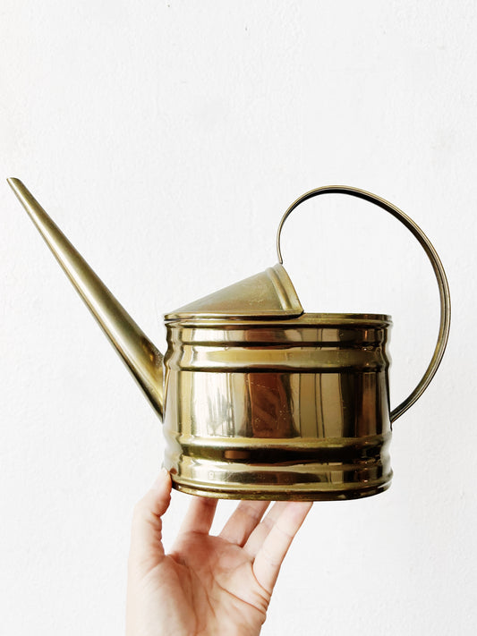 Vintage Brass Watering Can