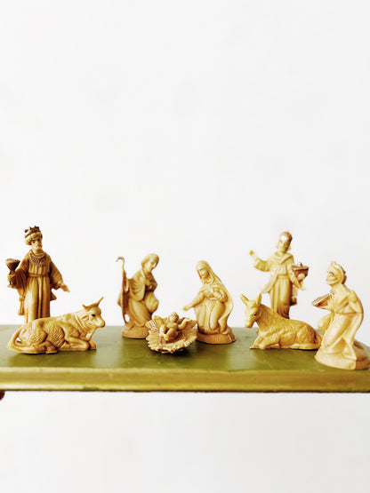 Vintage Nativity Scene