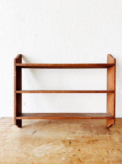 Vintage Wood Wall Shelf