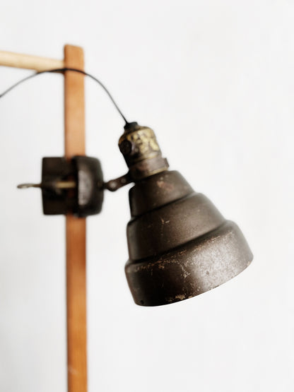 Rare Machine Age Beehive Lamp