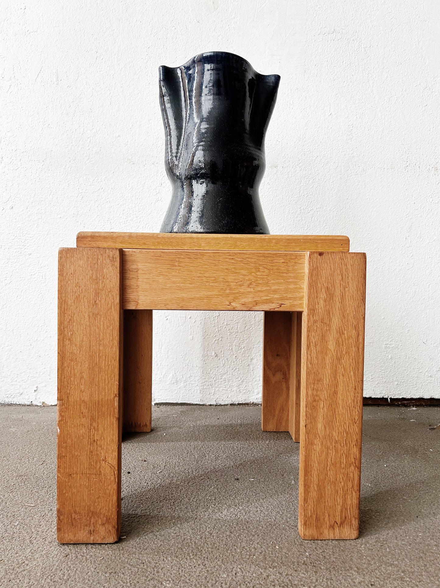 Vintage Wood Side Table