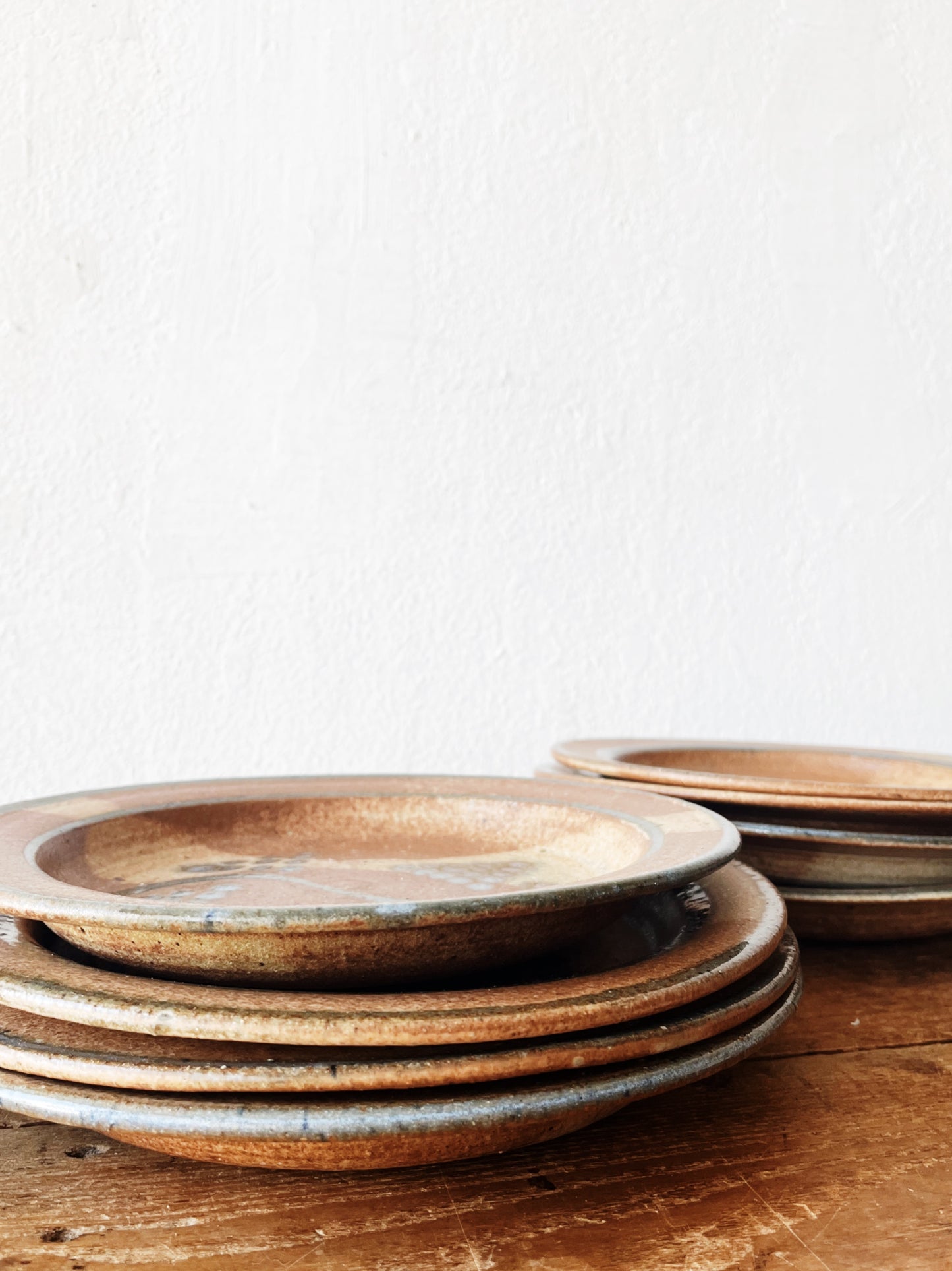 Handmade Stoneware Dinner Set for Four