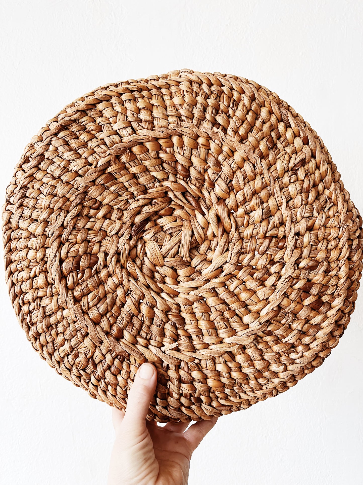 Antique Rush Basket