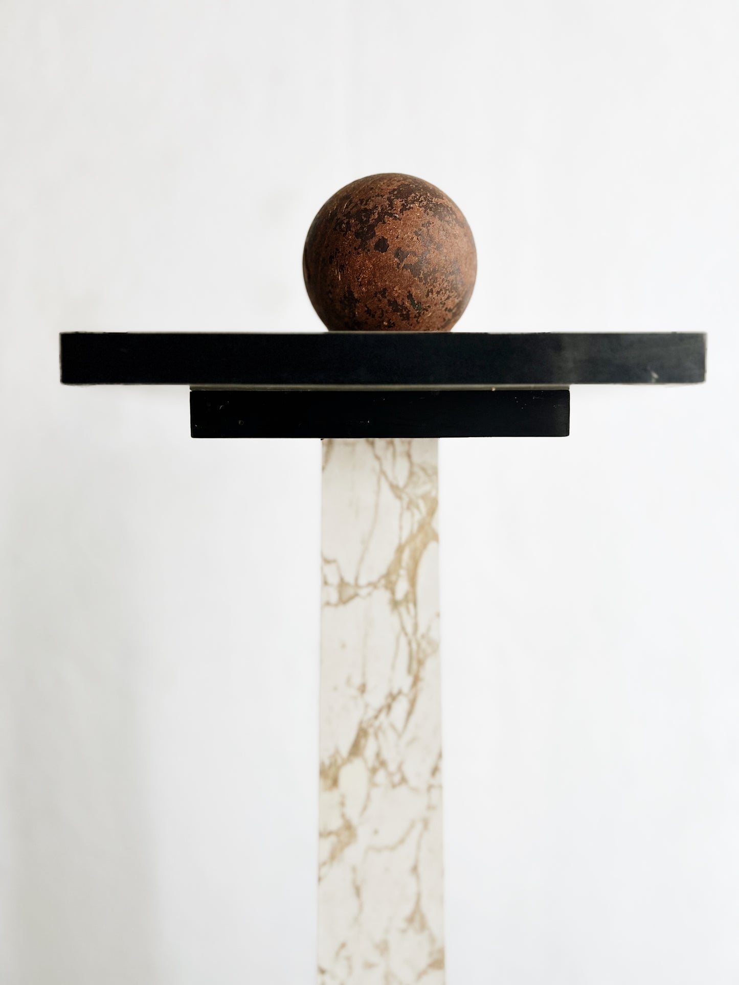 Extra Tall Faux Marble Stand