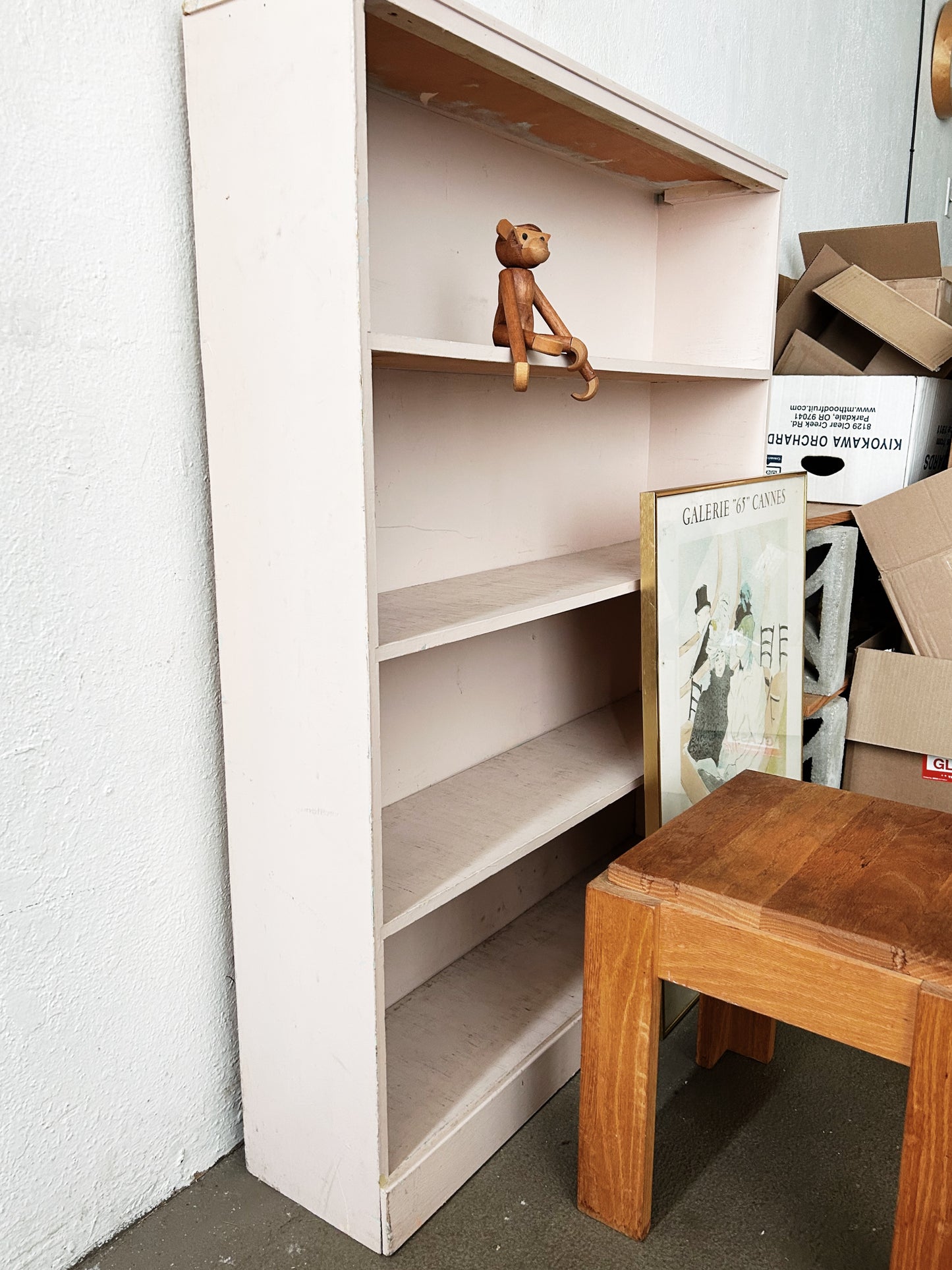 Vintage Wood Side Table