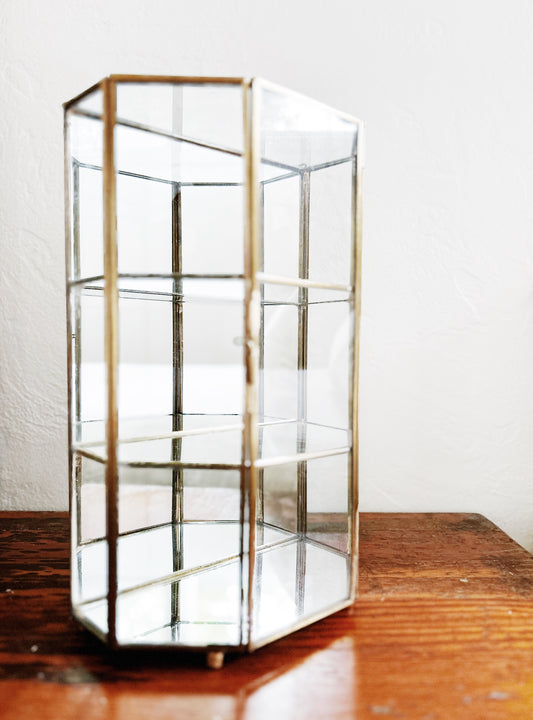 Tiered Glass Display Case