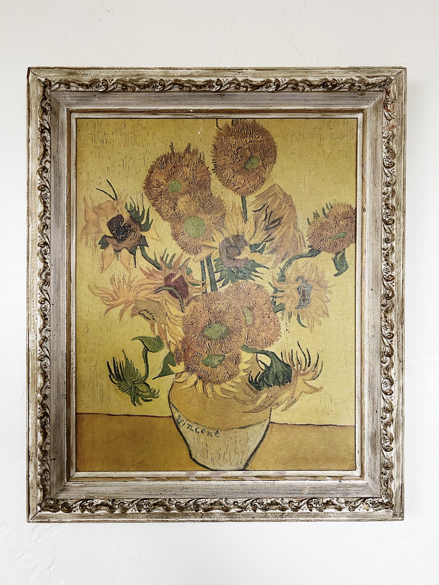 Vintage Pressed Van Gogh Lithograph