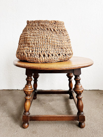 Antique Rush Basket