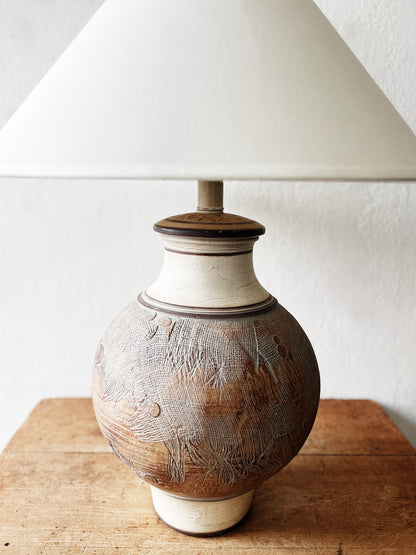 Large Casual Lamps of California Pottery Lamp