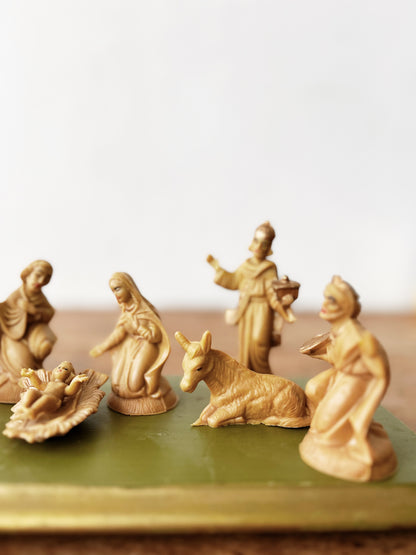 Vintage Nativity Scene