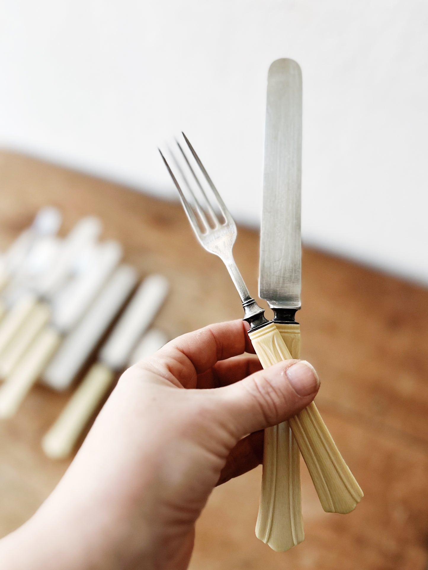 Antique Flatware Set