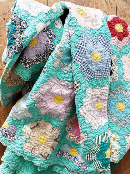 Vintage Cotton Quilt