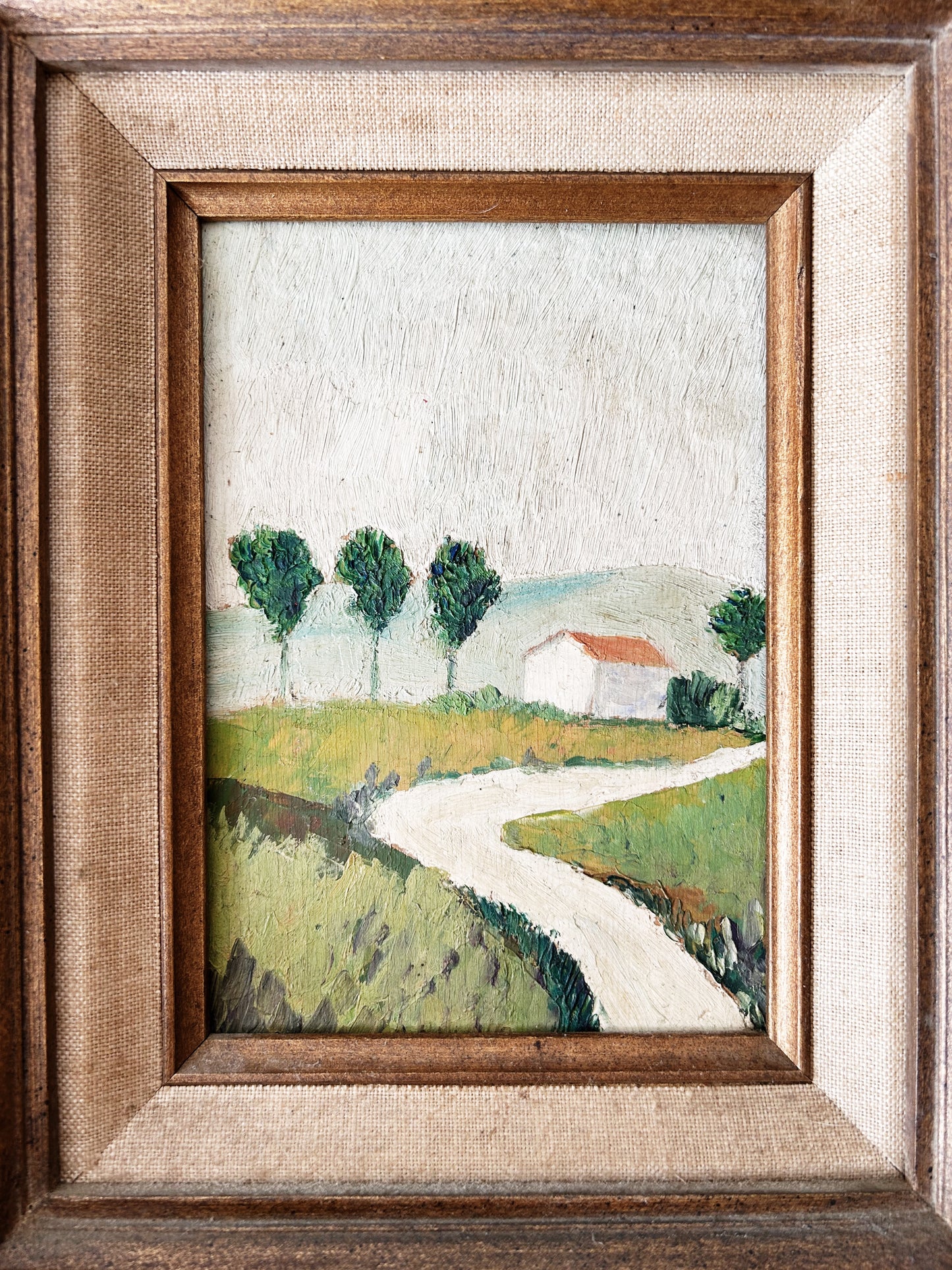 Antique Italian Landscape Painting