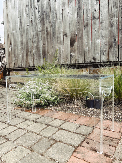 Vintage Lucite Table