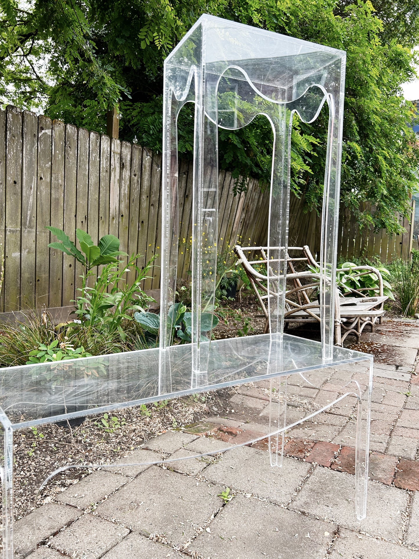 Vintage Lucite Table