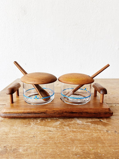 Vintage Condiment Set