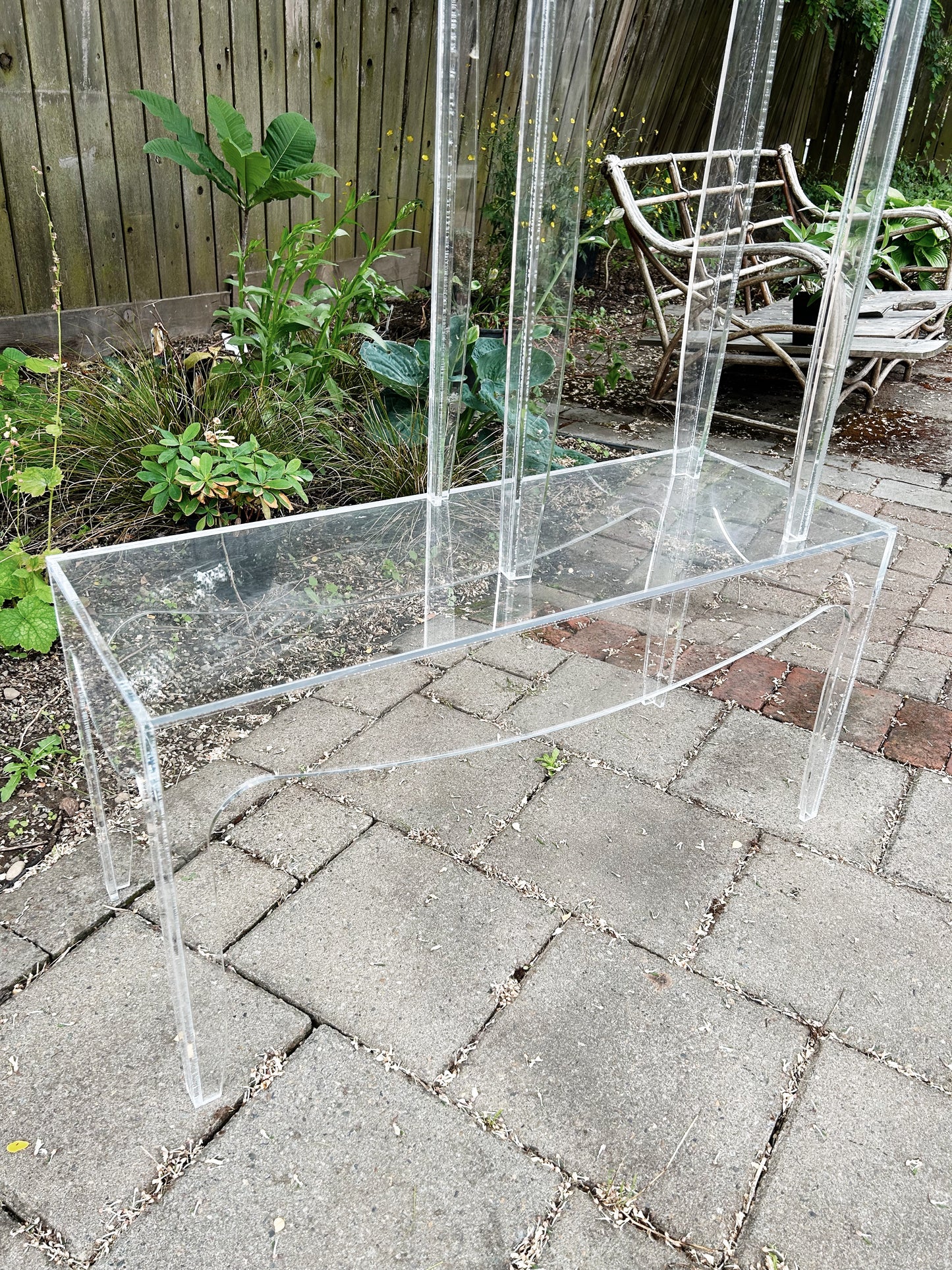 Vintage Lucite Table