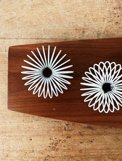 Vintage Coil Candle Holders