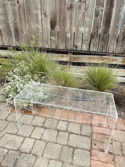 Vintage Lucite Table