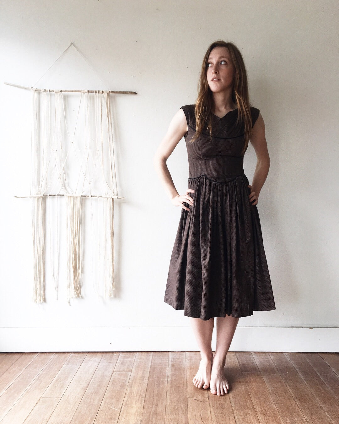 Handmade Vintage Cotton Dress