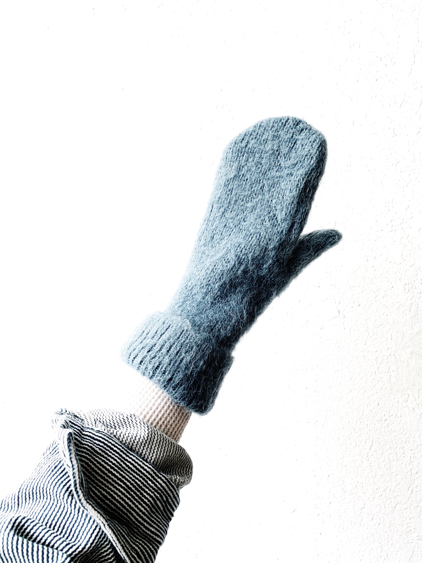 Vintage Mohair Wool Mittens