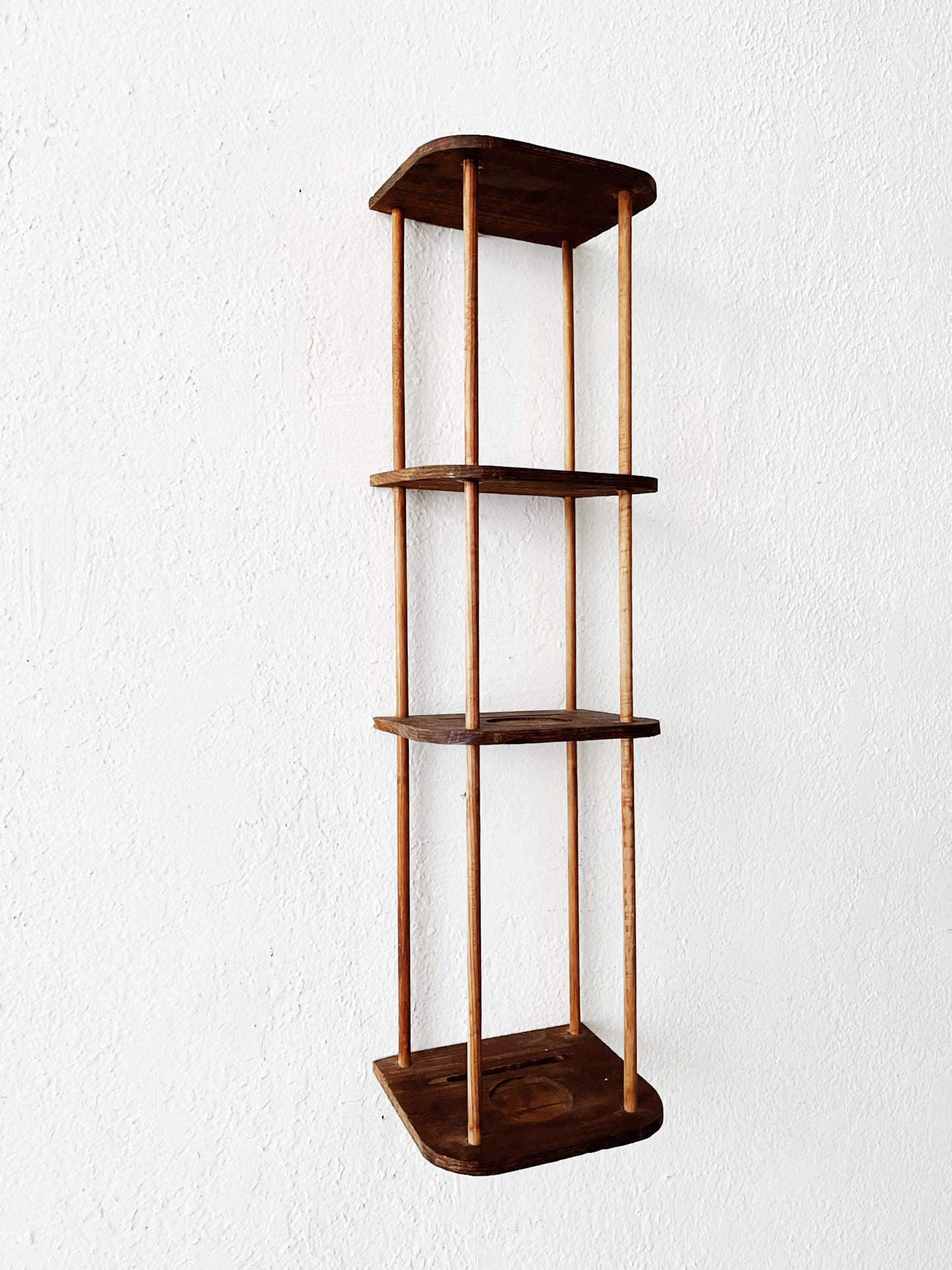 Antique Dowel Shelf