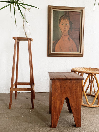 Stool / Wood or Bamboo