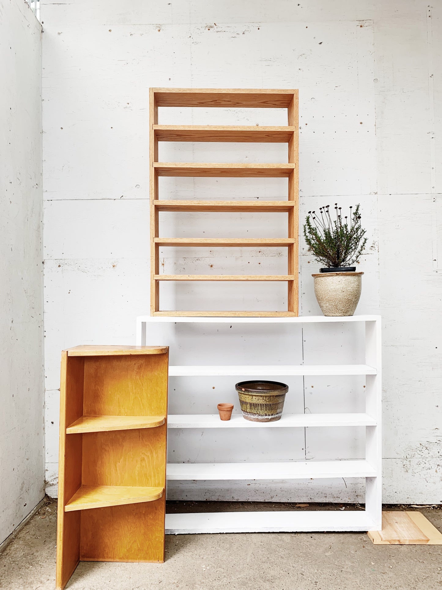 Vintage Oak Shelf