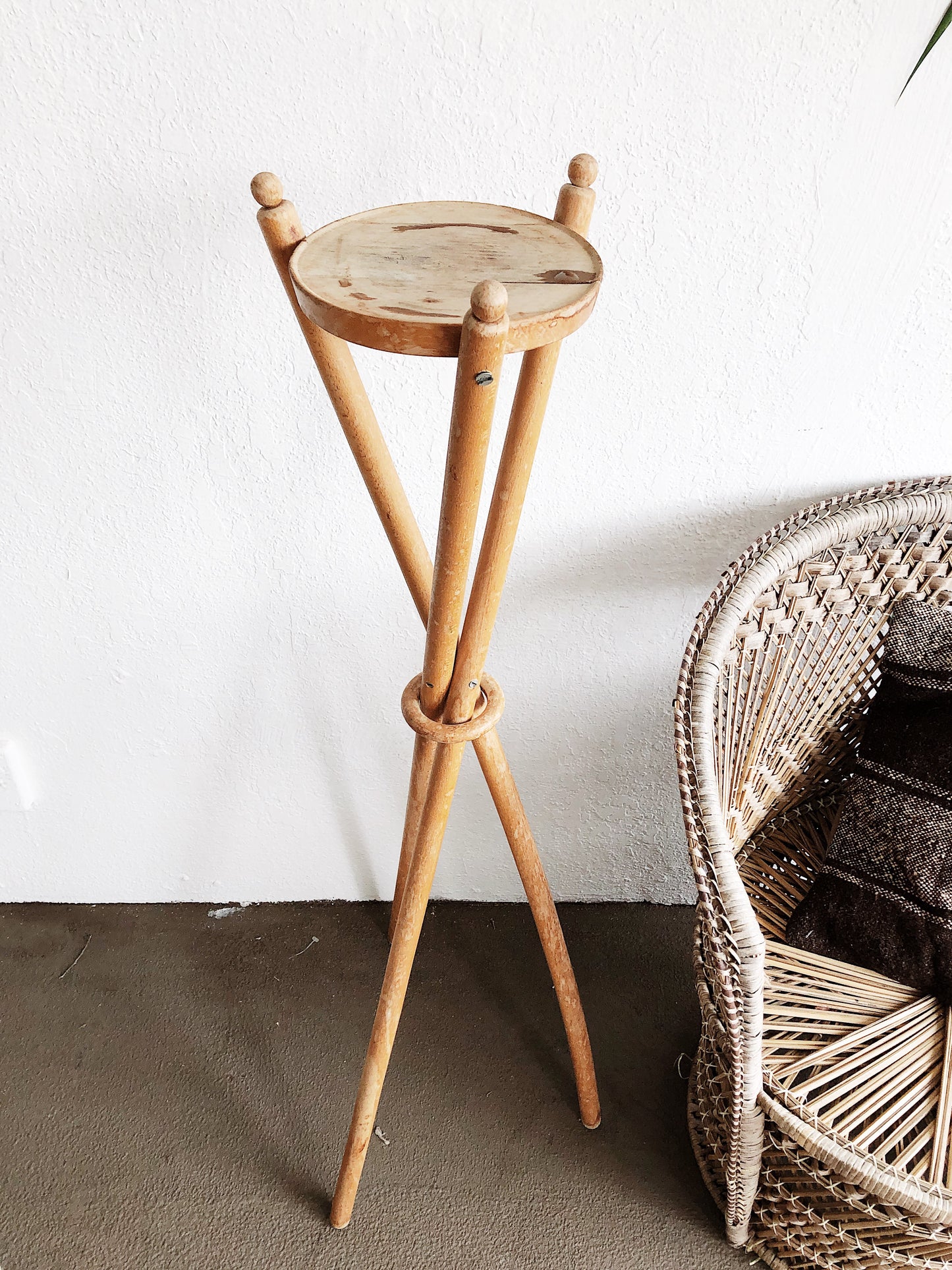 Vintage Tripod Plant Stand