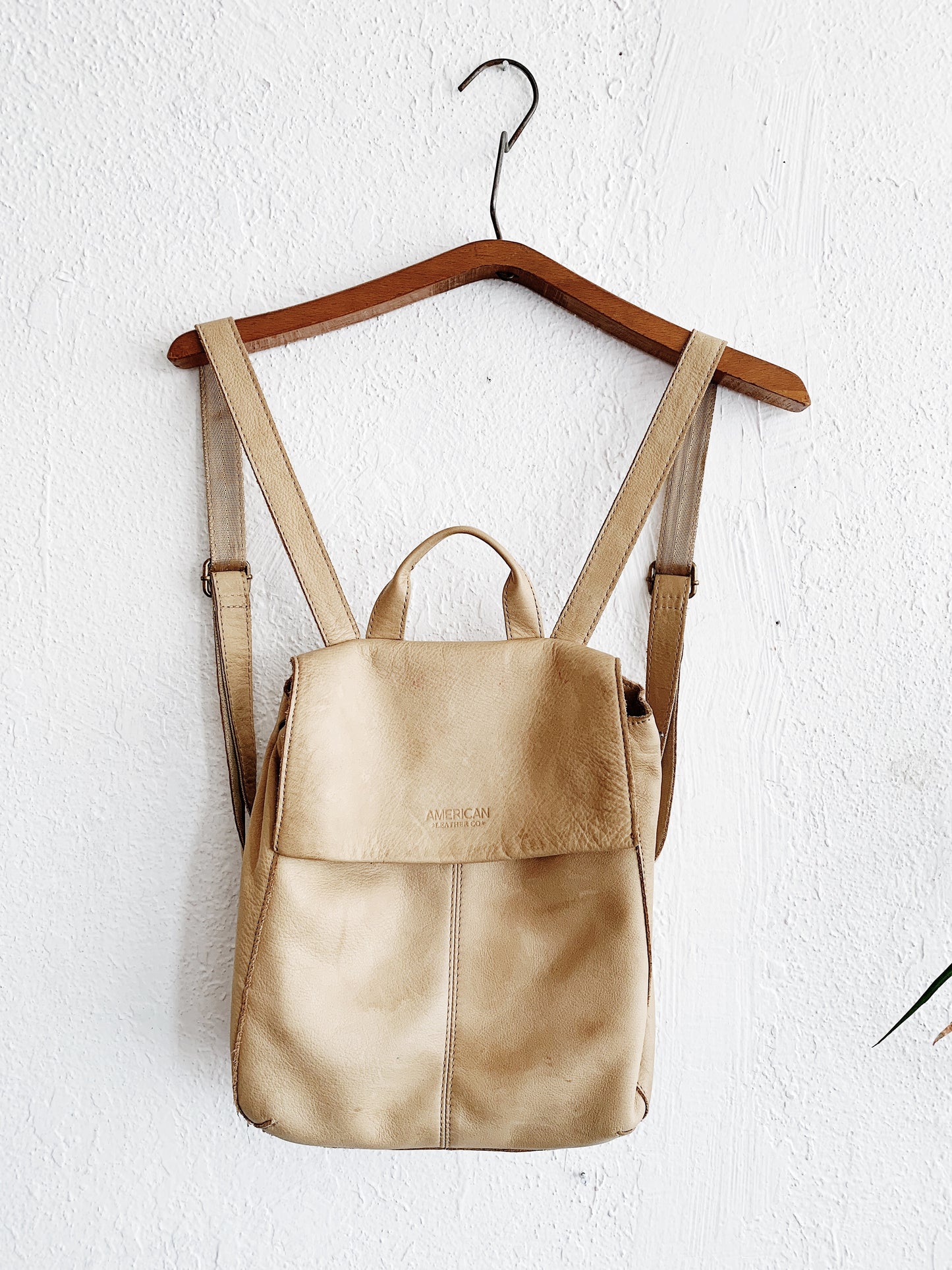 Vintage Leather Backpack