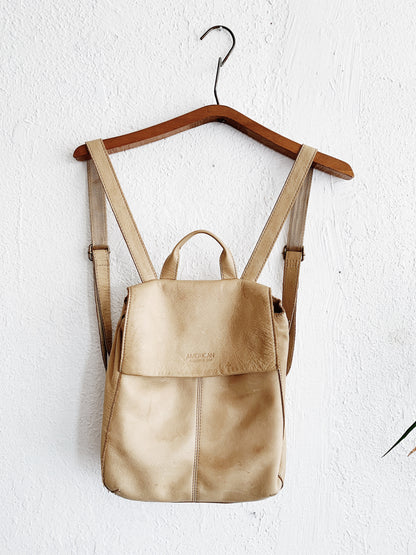 Vintage Leather Backpack