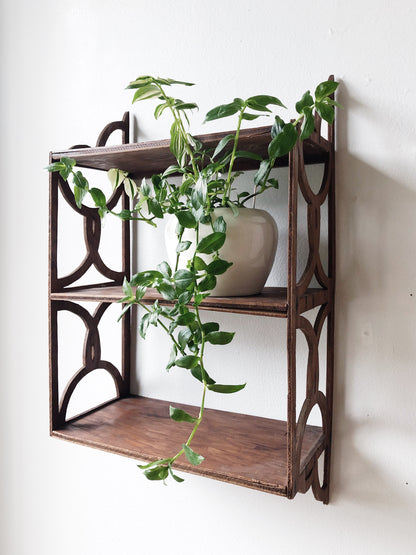 Vintage Display Shelf