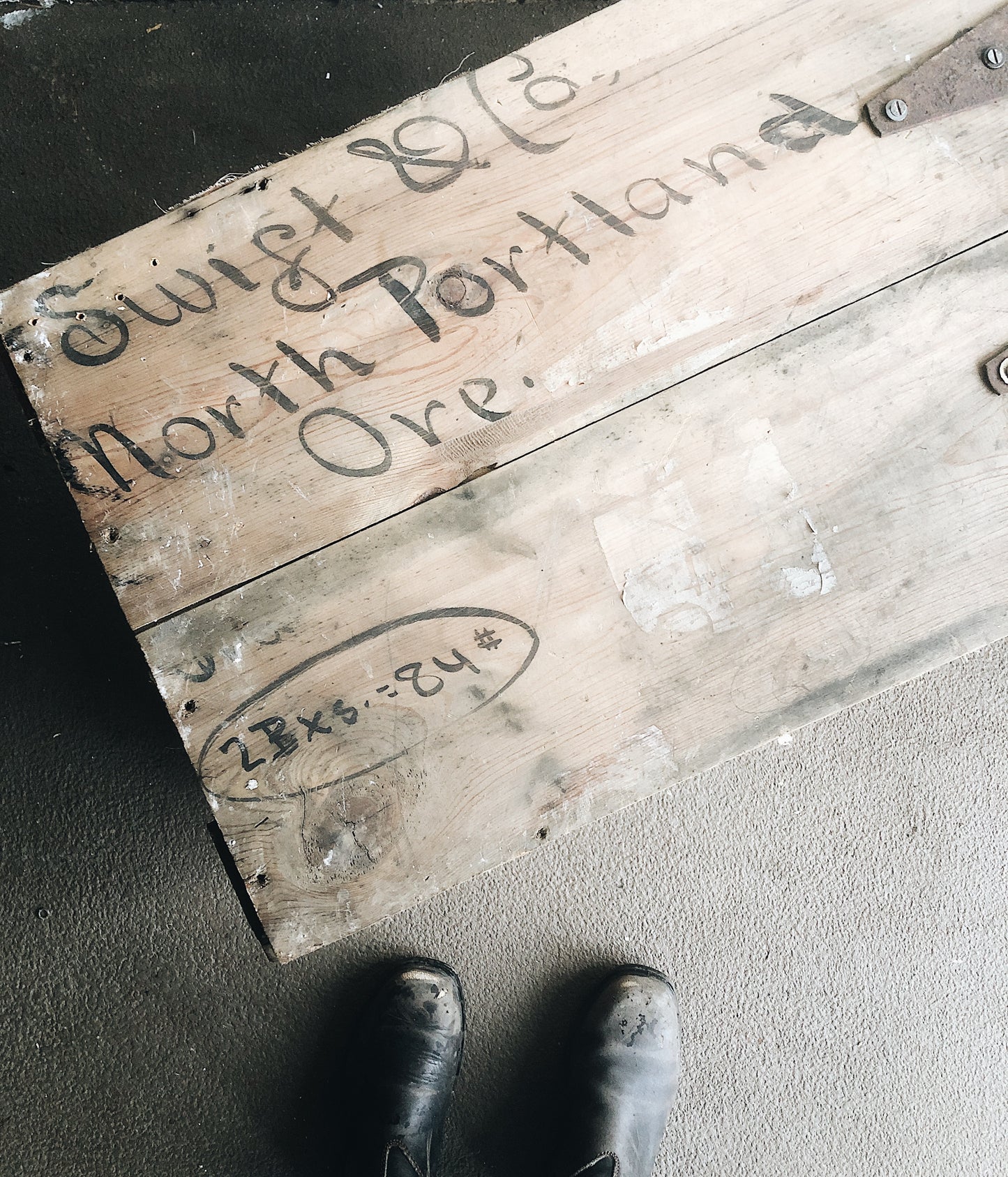 Vintage Shipping Trunk