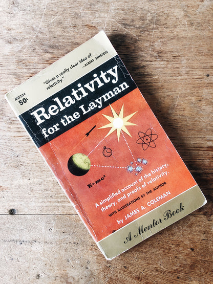 Vintage Theory of Relativity Book