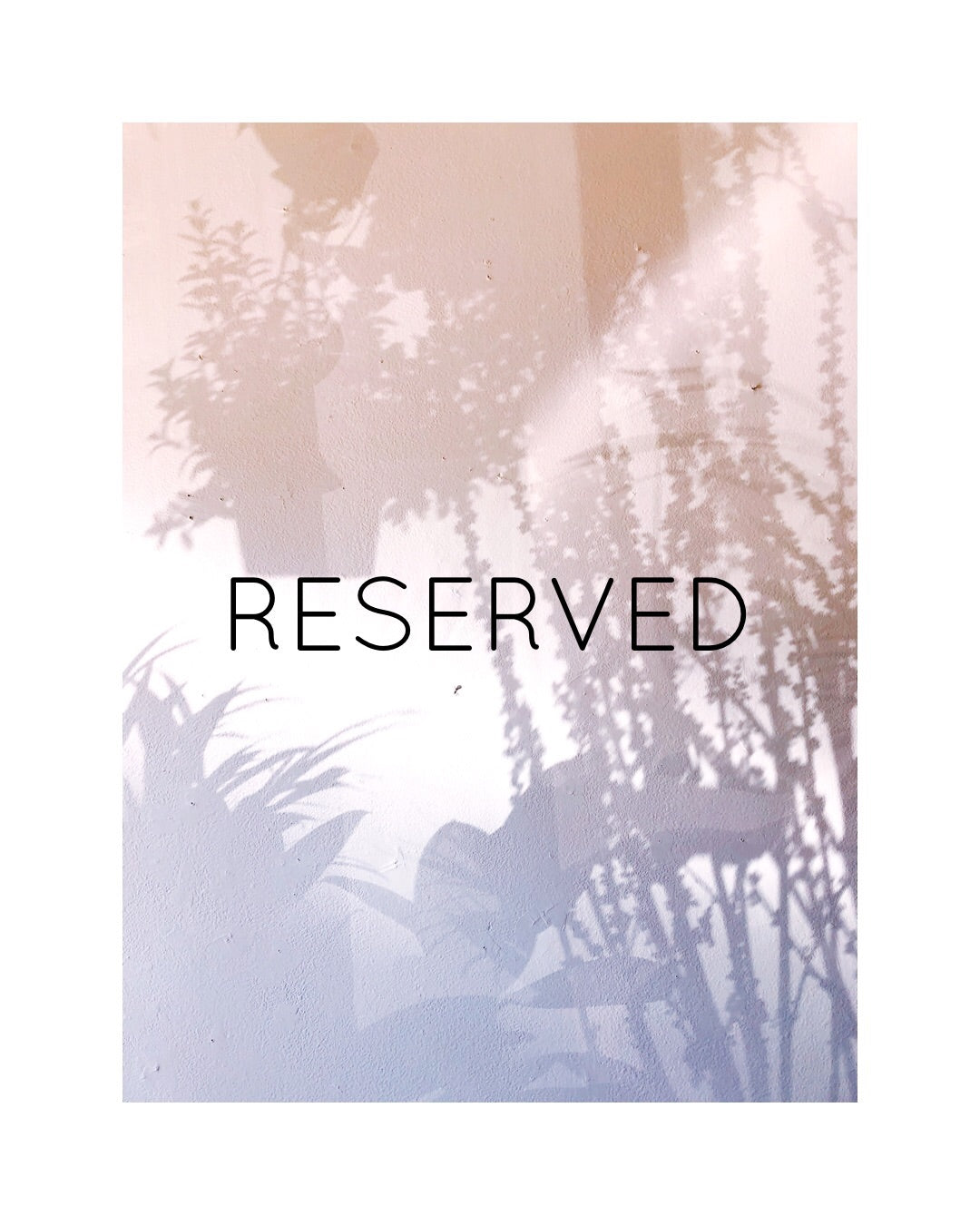 RESERVED SEAECHO