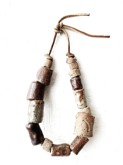 Handmade Stoneware Beads