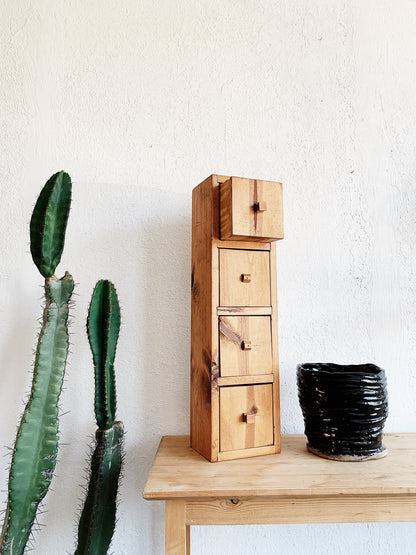 Handmade Wood Cubby Drawers