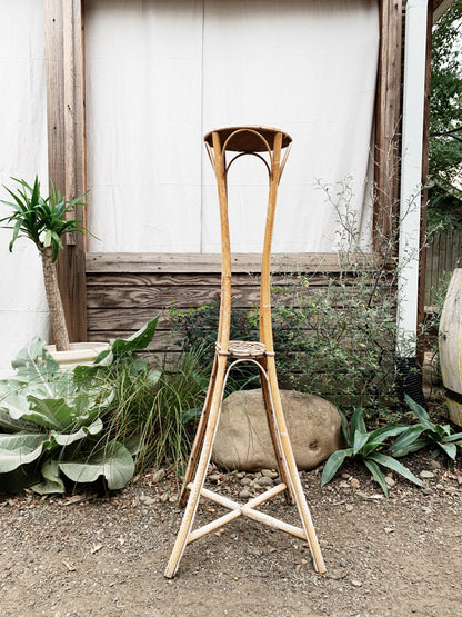 Vintage Bamboo Plant Stand