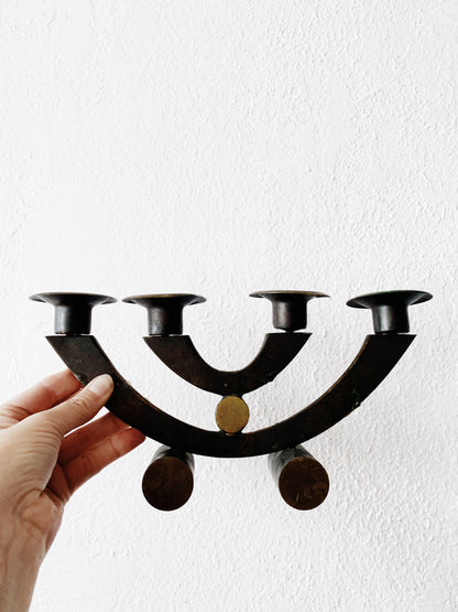 Vintage Metal Candelabra